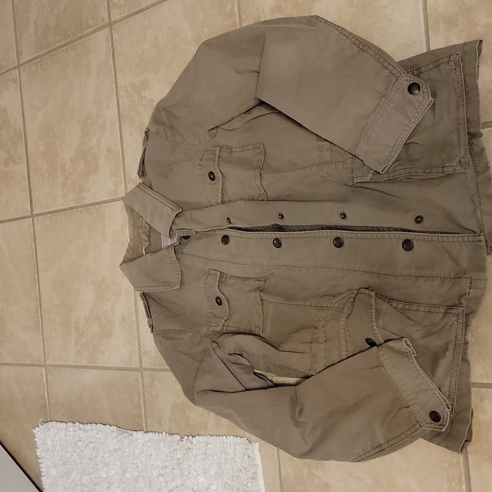 Banana republic green field jacket S NEW